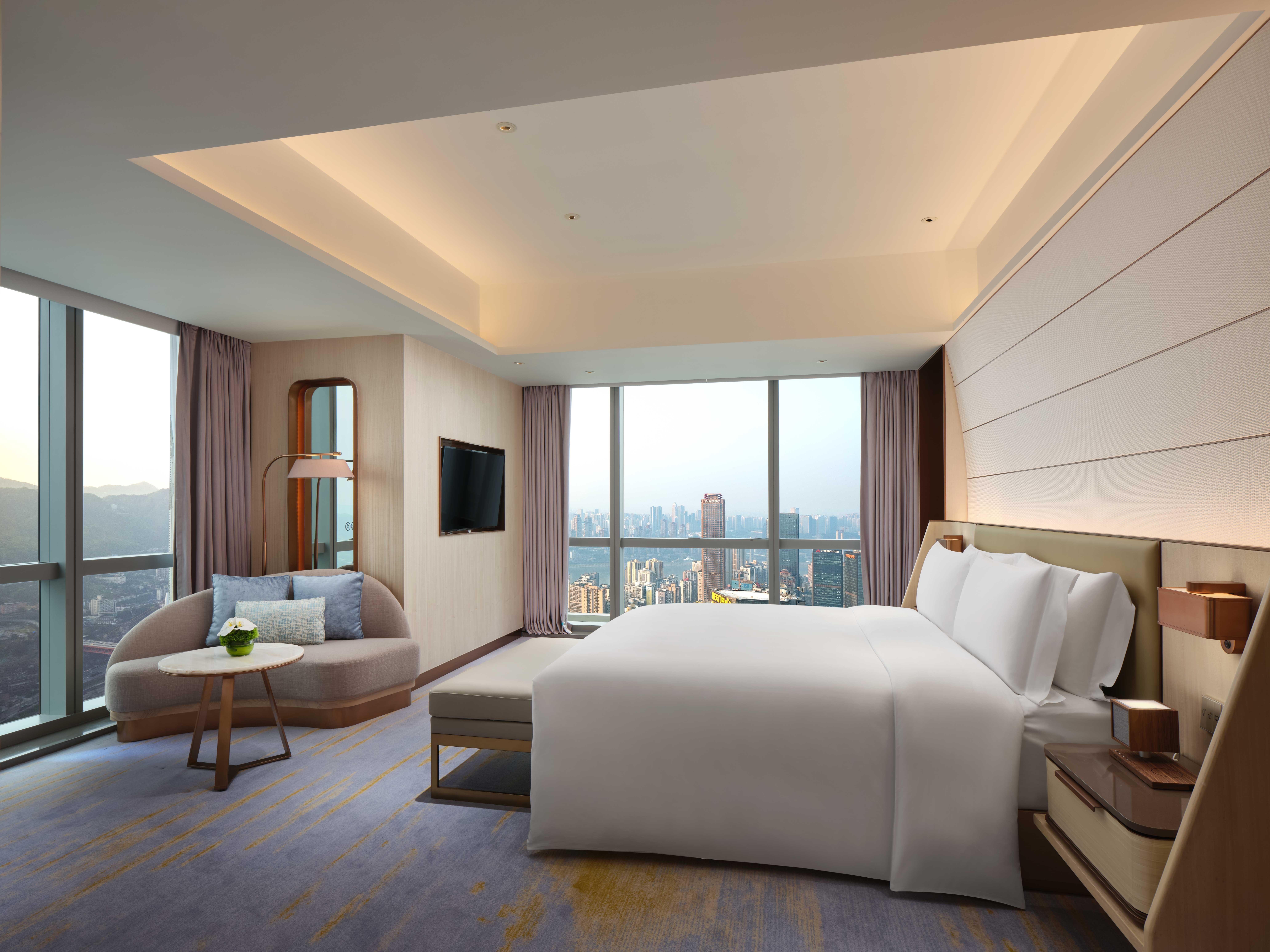 Intercontinental Chongqing Raffles City By Ihg Ngoại thất bức ảnh