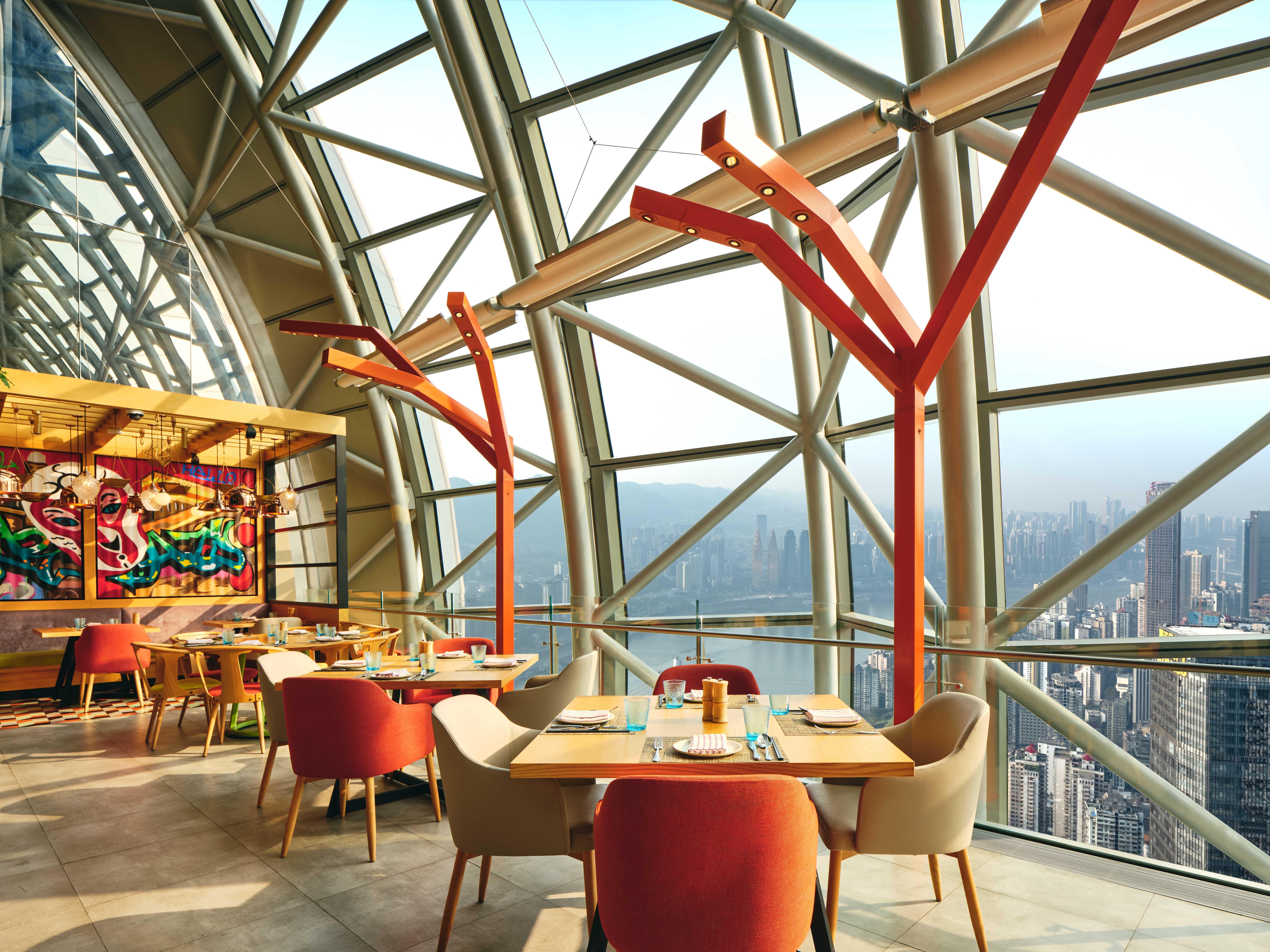 Intercontinental Chongqing Raffles City By Ihg Ngoại thất bức ảnh
